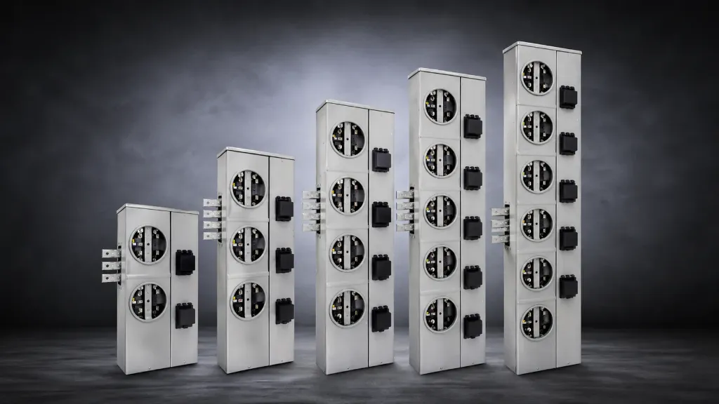 Concentración de medidores monofásicos 100A Rilezusa.webp