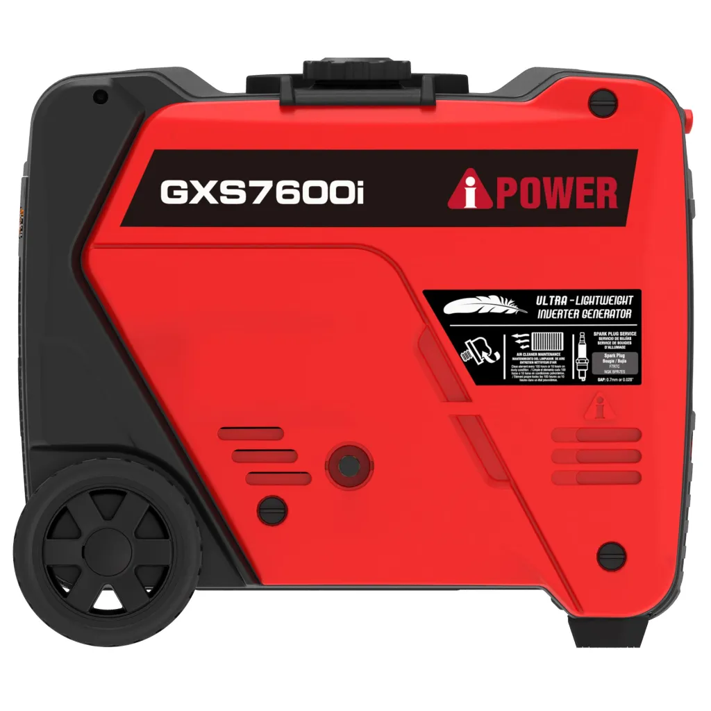 GXS7600i - A-iPower Inverter Generator - Side 2.webp