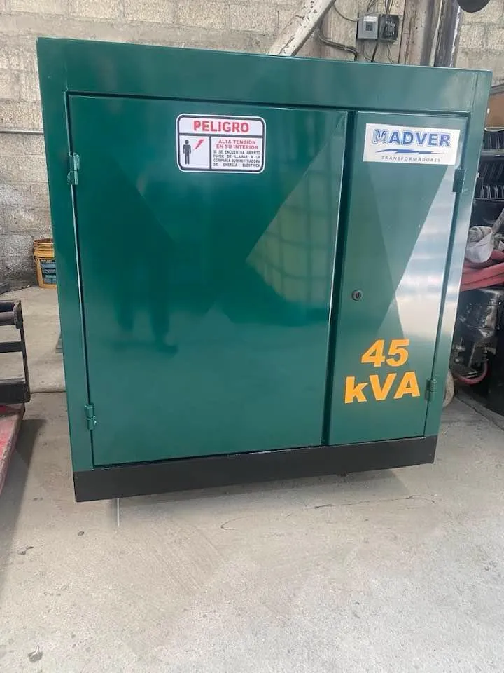 [PD-45-13.2kV-480/277v-R-Δ/Υ-Al~Al] Transformador tipo Pedestal 45 kVA (Radial, 13200 V, 480/277v, Delta/Estrella, Al~Al)