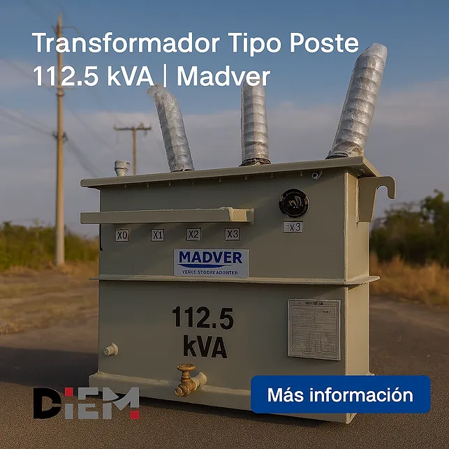 Transformador Tipo Poste 112.5 kVA