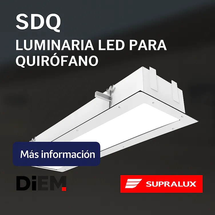 [SDQ-M4-L06-850MV] Luminaria LED SDQ para Quirófano (SDQ-M4-L06-850MV)
