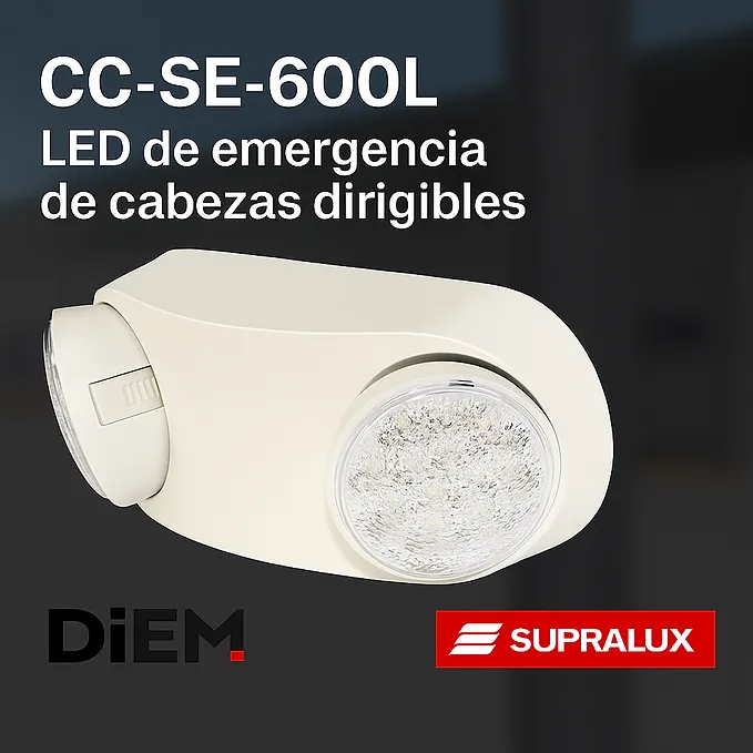 [CC-SE-600L] Luminaria de Emergencia CC-SE-600L