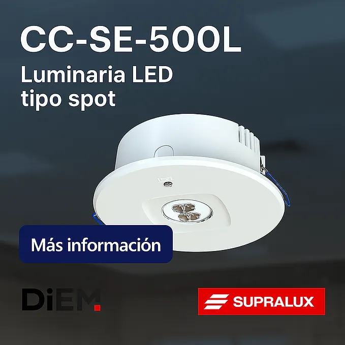 [CC-SE-500L] Luminaria de Emergencia CC-SE-500L