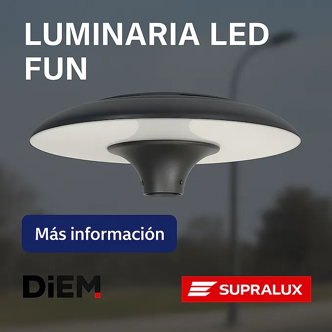 [FUN-60 65K] Luminaria LED FUN
