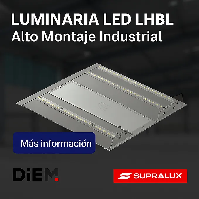 [lhbl L14 103W 14,290L] Luminaria LED LHBL | Alto Montaje Industrial (103 W / 14290 lm)