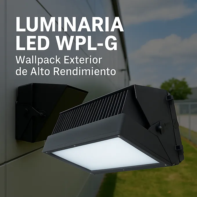 [WPL-G-40W-L04-840MV] Luminaria LED WPL-G | Wallpack Exterior de Alto Rendimiento (WPL-G40 / 4621 lm / 40 W)