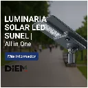 Luminaria Solar LED SUNEL | All in One