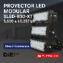 Proyector LED Modular SLED-830-XT | 5,600 a 40,397 lm