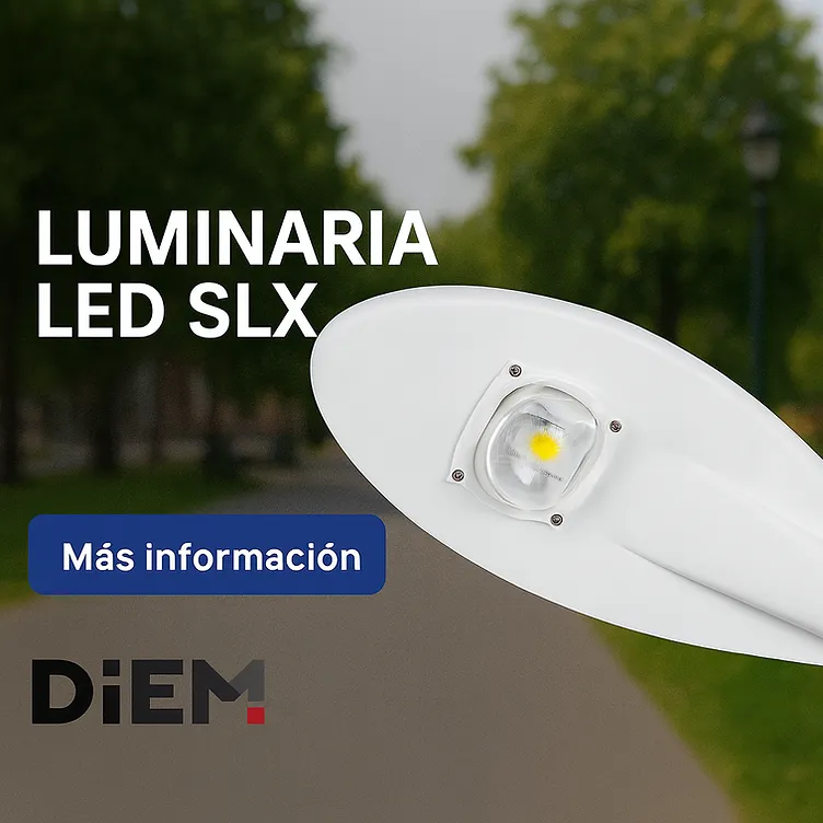 Luminaria LED SLX | 30 W - 240 W | 6400L - 38,400L | SUPRA