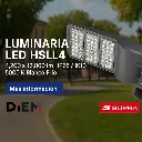 Luminaria LED HSLL4 | 4,200 a 12,800 lm | IP65 / IK10 | 5000K Blanco Frío