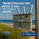 Transformador Tipo Poste 75 kVA Tipo Costa