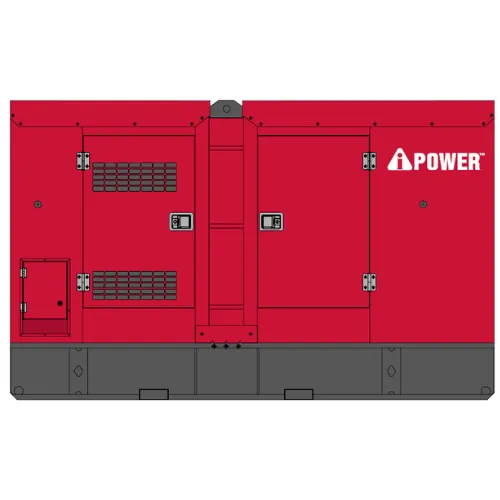 Generador eléctrico 200kW con caseta acustica y tablero de transferencia
