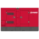 Generador eléctrico 200kW con caseta acustica y tablero de transferencia