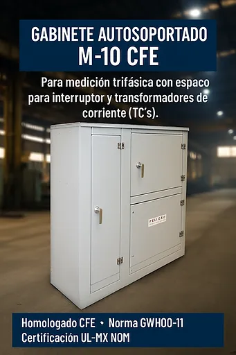 [M-10-D] Gabinete M-10 (13-200) Auto soportado