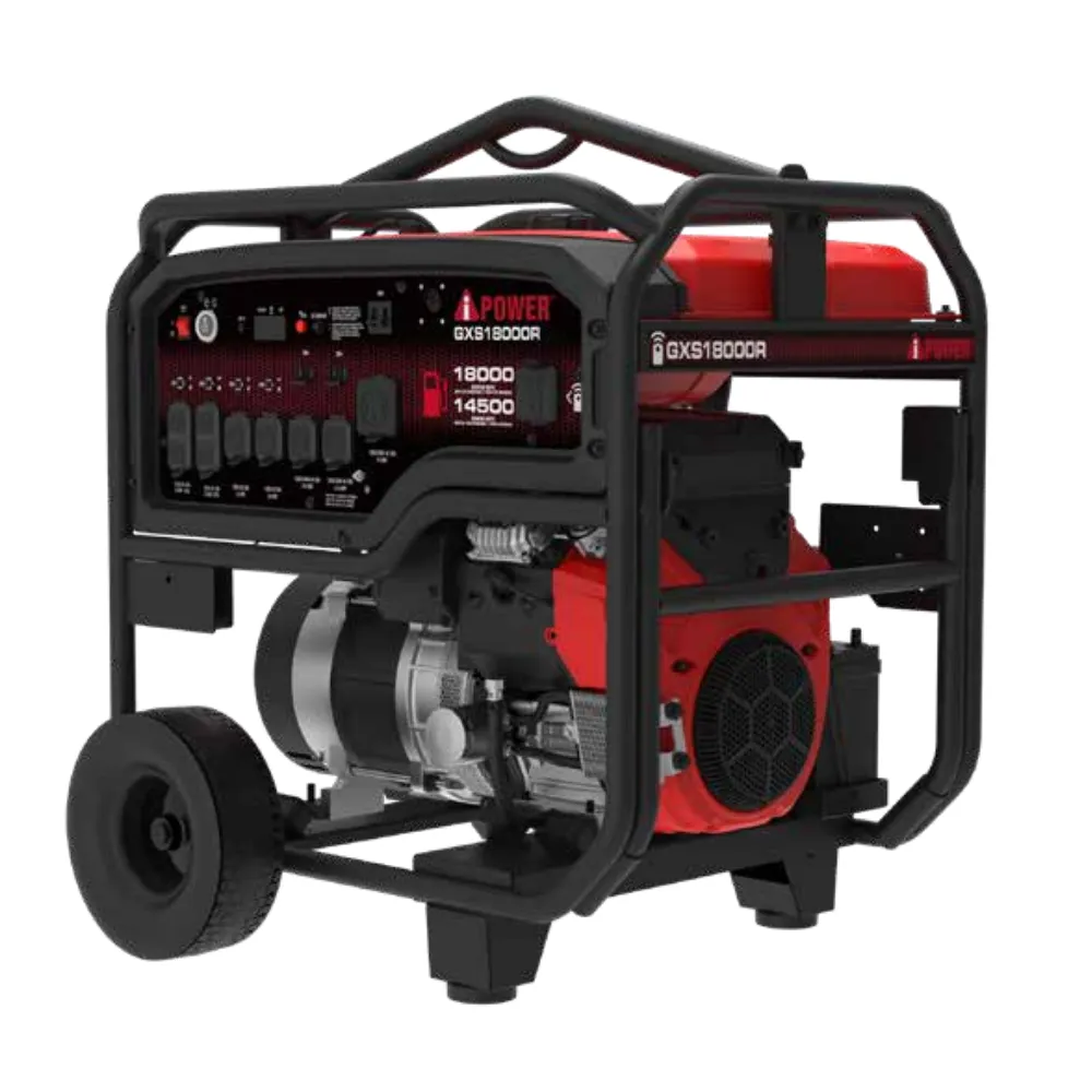 Generador de gasolina portátil de 18000 W AiPower. Mod. GXS18000R con control remoto