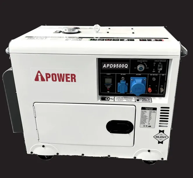 Generador silencioso 6000 W AiPower APD9500Q diésel