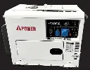 Generador silencioso 7500 W AiPower APD11000Q diésel