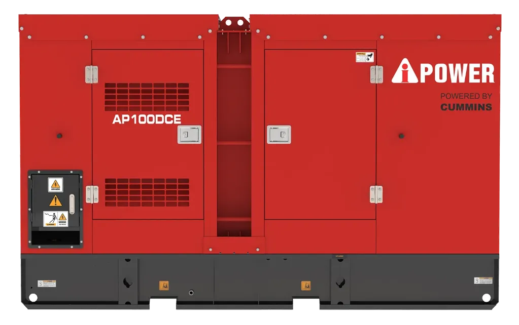 [AP100DCE] Generador Diesel 88 kW con caseta acustica y tablero transferencia