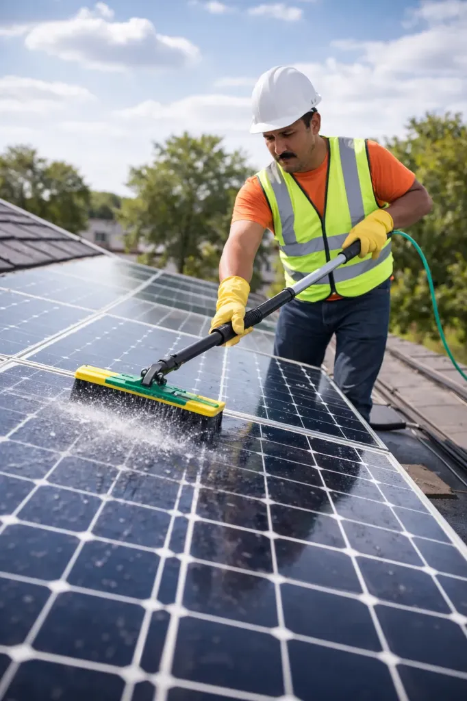 [mtto-0010] Servicio de limpieza de paneles