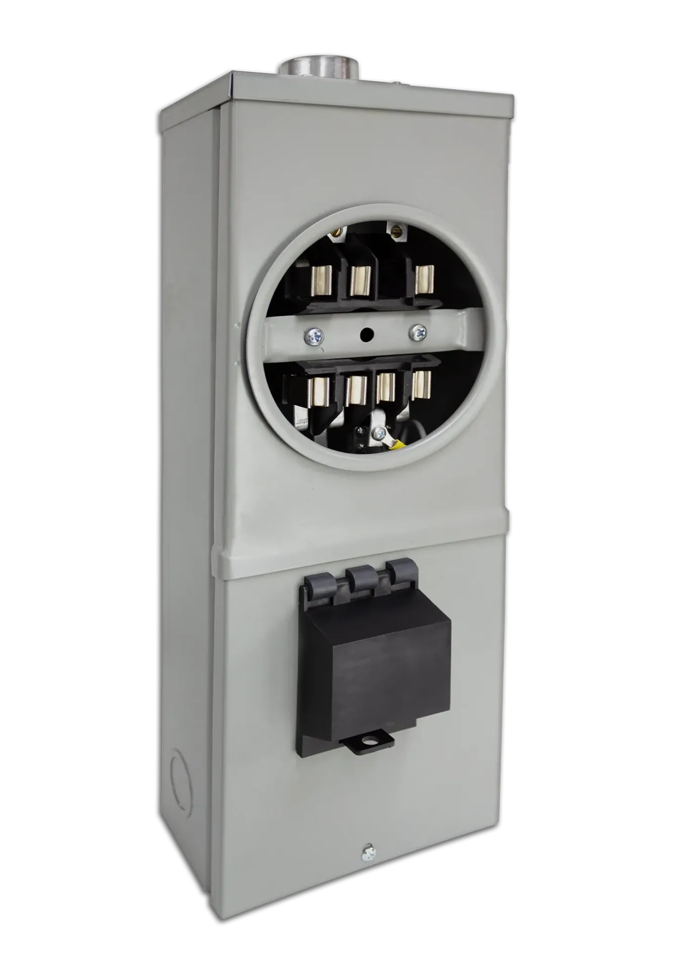 Base para medidor trifásico 100 A 7 terminales tipo RL BMI-7-100RL con interruptor principal
