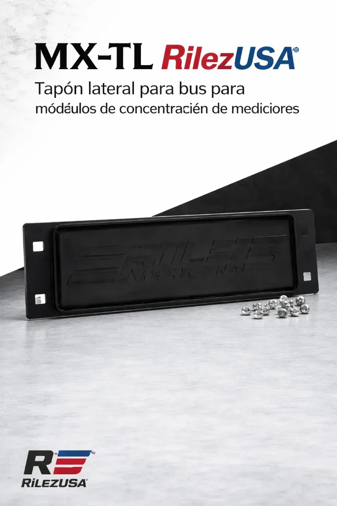 Tapón lateral para bus para módulos de concentración de medidores