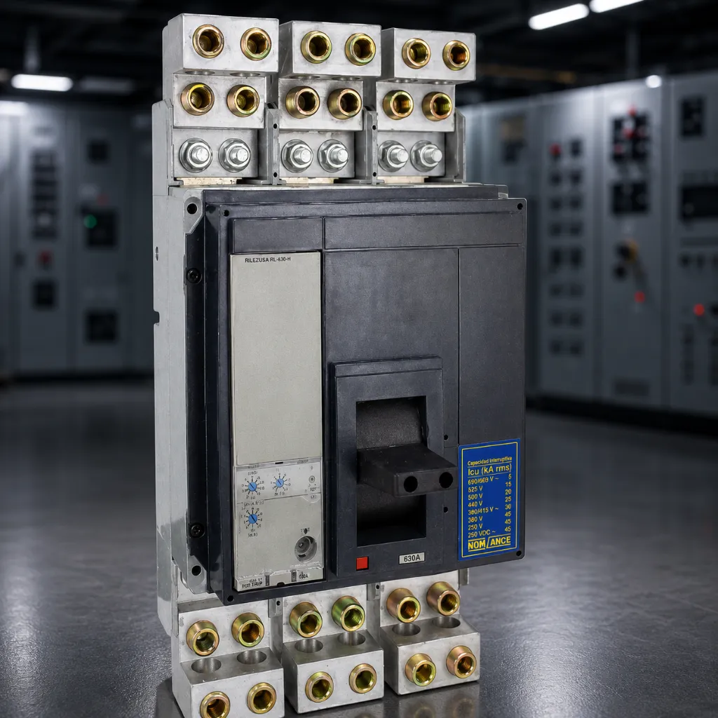 [RL-800-H] Interruptor Tipo Main RL-800-H 3 Polos 200A | Alta Capacidad Interruptiva.