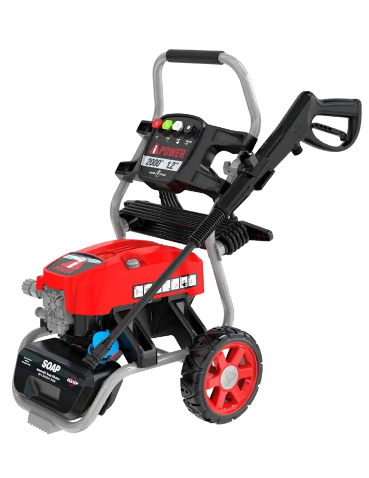 Hidrolavadora eléctrica 2000 PSI 1.2 GPM AiPower PWE2000