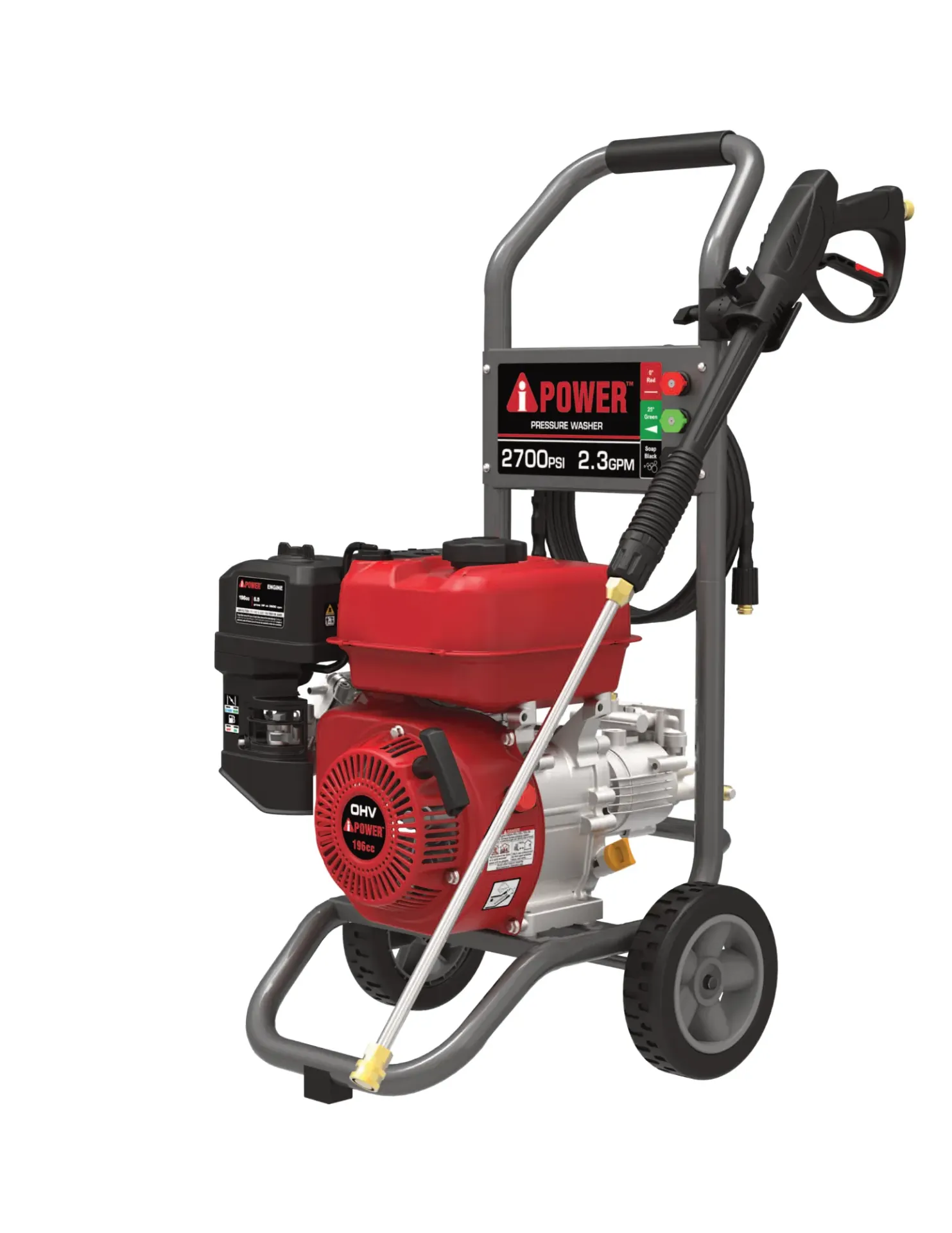 Hidrolavadora a gasolina 2700 PSI 2.3 GPM AiPower APW2700