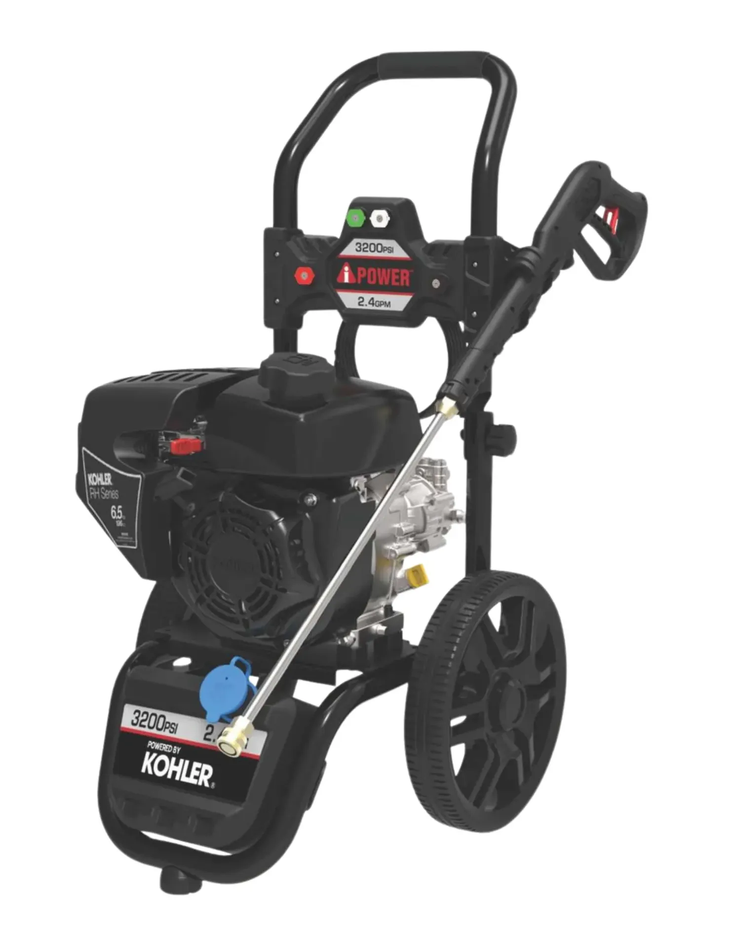 Hidrolavadora a gasolina 3200 PSI 2.4 GPM AiPower APW3200KH con motor Kohler