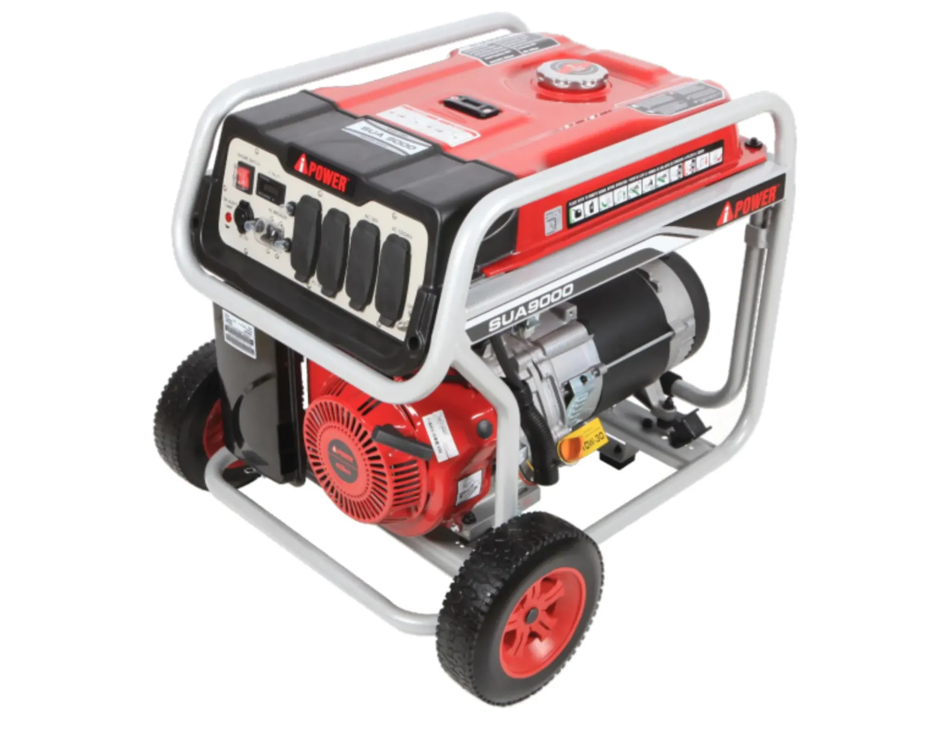 Generador portátil 9000 W AiPower SUA9000 a gasolina 120/240 V monofásico