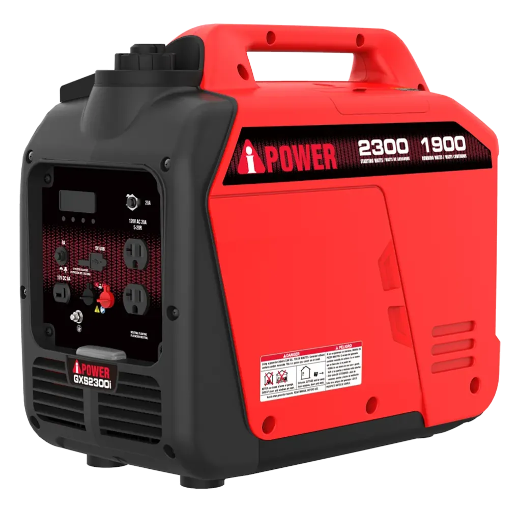 [GXS2300i] Generador de gasolina inverter portátil 2300 wtts Mod. GXS2300i silencioso con ruedas