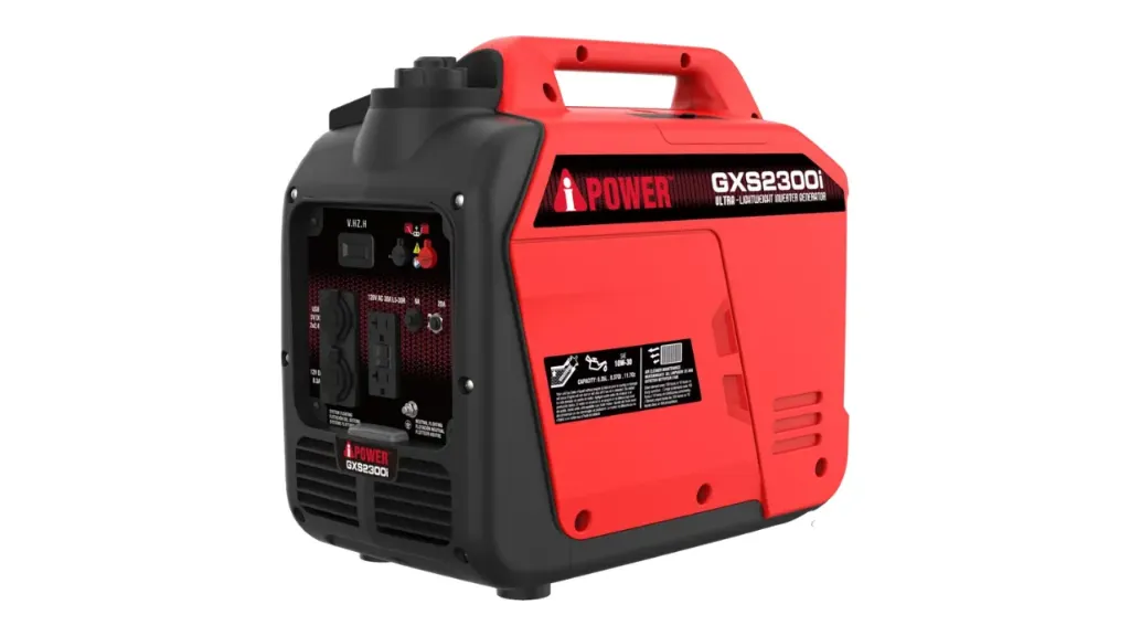 Generador inverter portátil 2300 W AiPower GXS2300i silencioso con ruedas