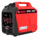 Generador de gasolina inverter portátil 2300 wtts Mod. GXS2300i silencioso con ruedas