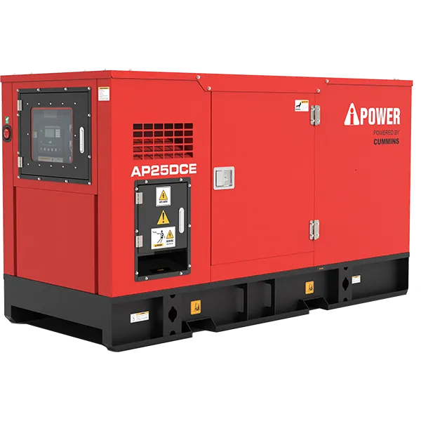 Generador Diesel de 22 kW trifásico 220/480v (Configurable) con caseta acústica. Mod. AP25DCE