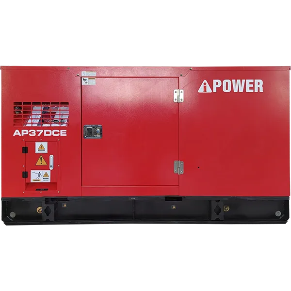 [AP37DCE] Generador diésel 33 kW AiPower AP37DCE trifásico 220/480 V con caseta acústica