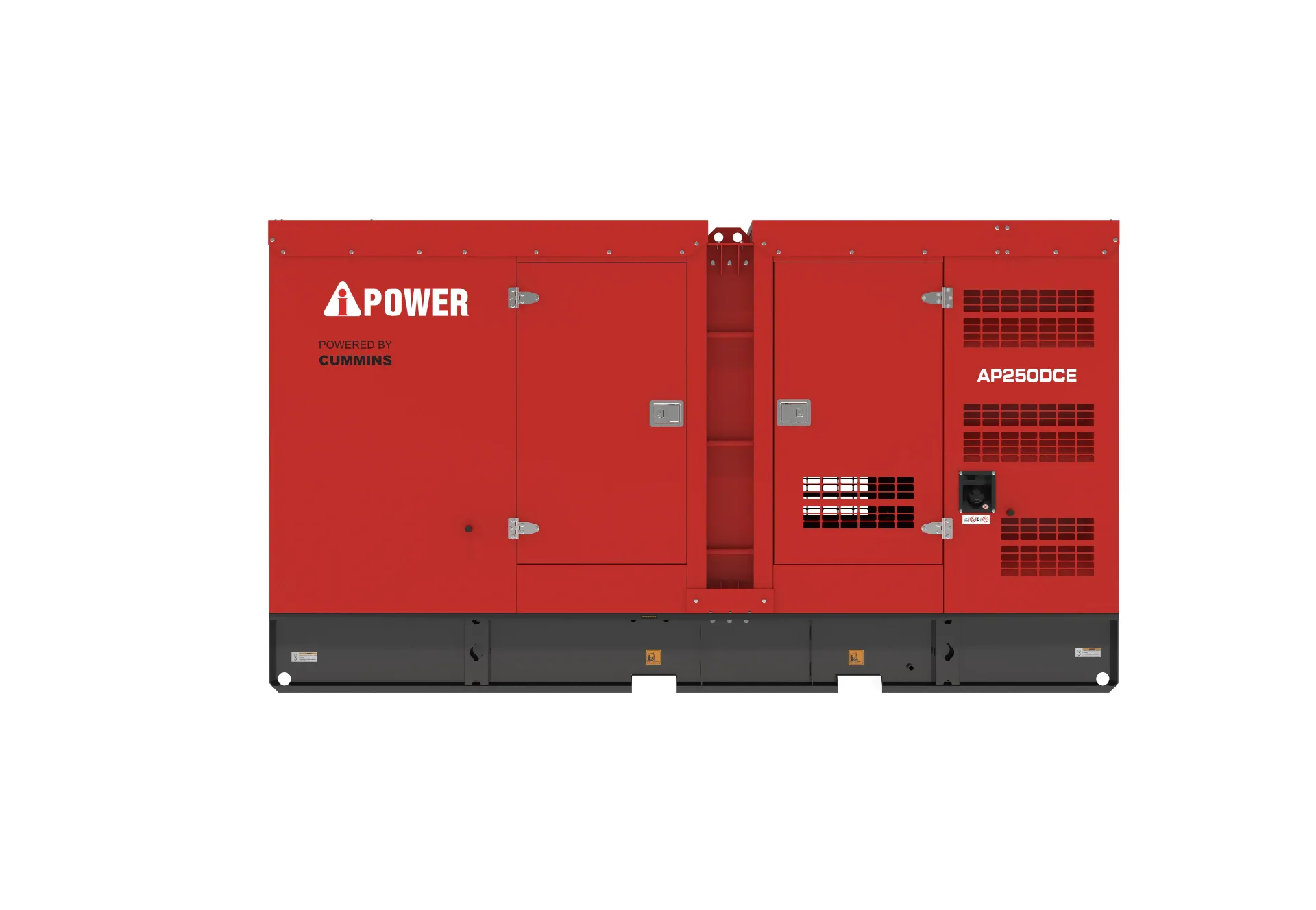 Generador Diesel 220 kW trifásico 220/480v (Configurable) con caseta acústica. Mod AP250DCE