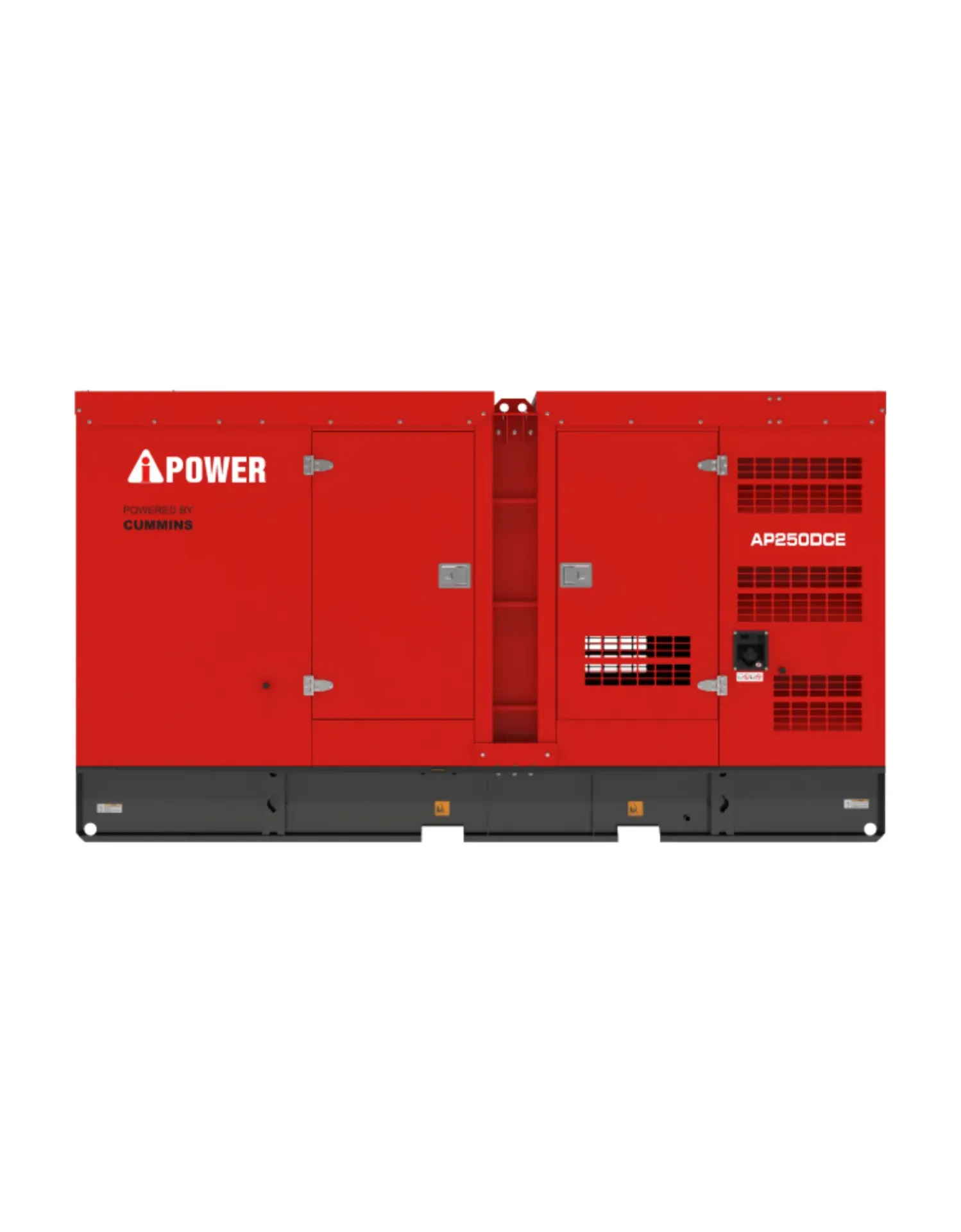 Generador diésel 396 kW AiPower AP450DCE trifásico 220/440 V con caseta acústica