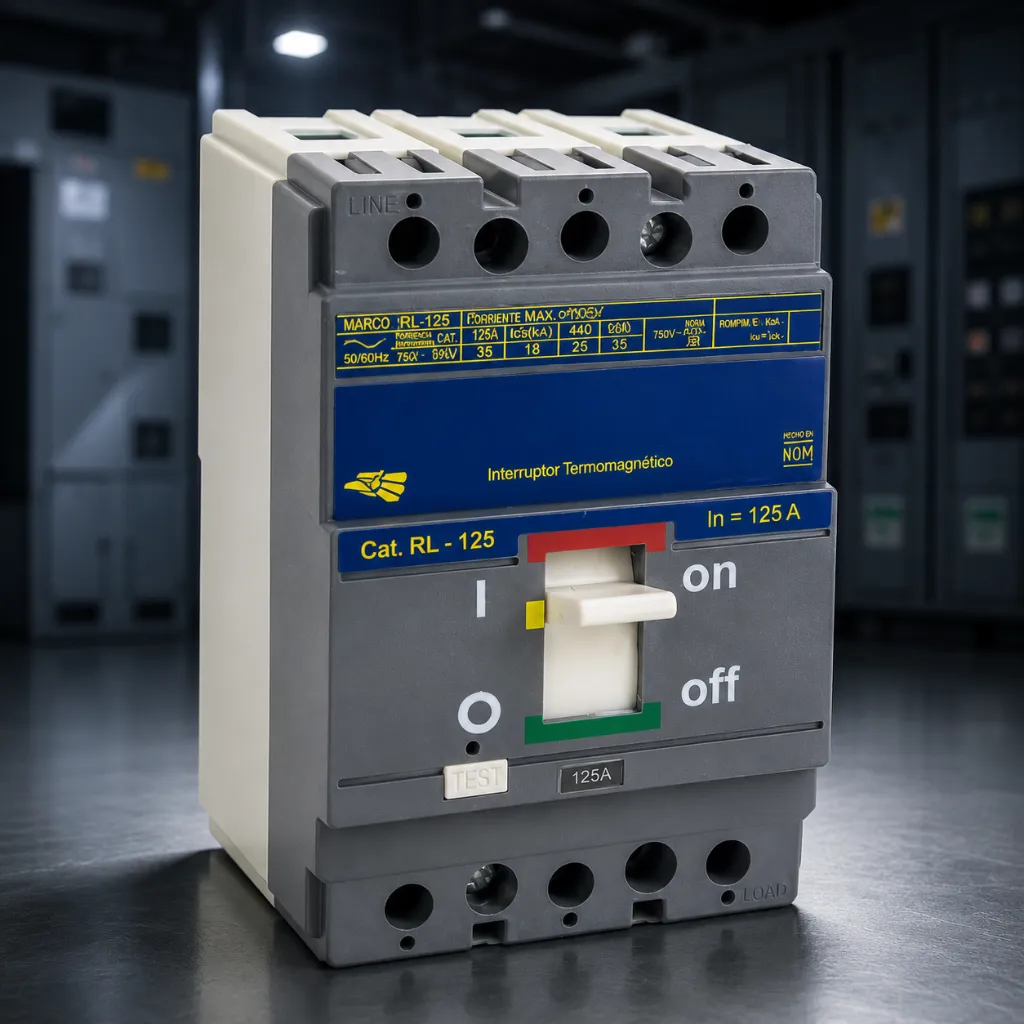 [RL-125] Interruptor termomagnético RL-125 3P 125 A
