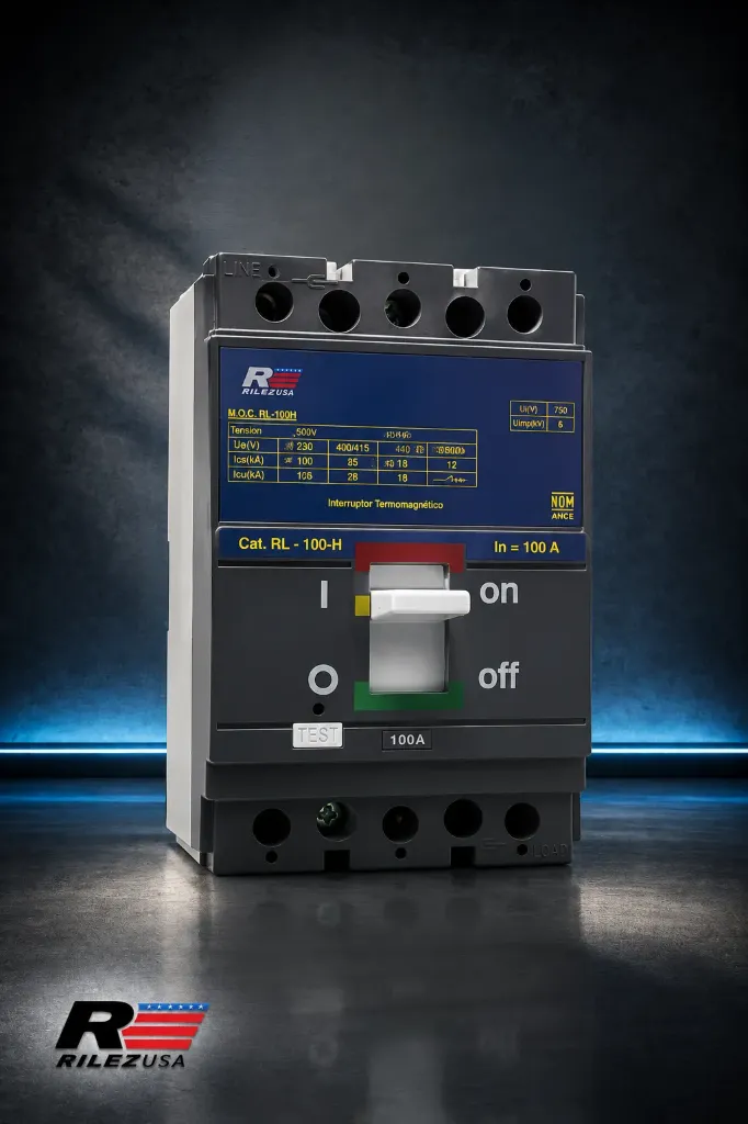 [RL-100-H] Interruptor termomagnético RL-100-H 3P 100 A