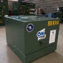 Transformador monofásico tipo pedestal clima cálido 50 kVA 220/127 V Norma J