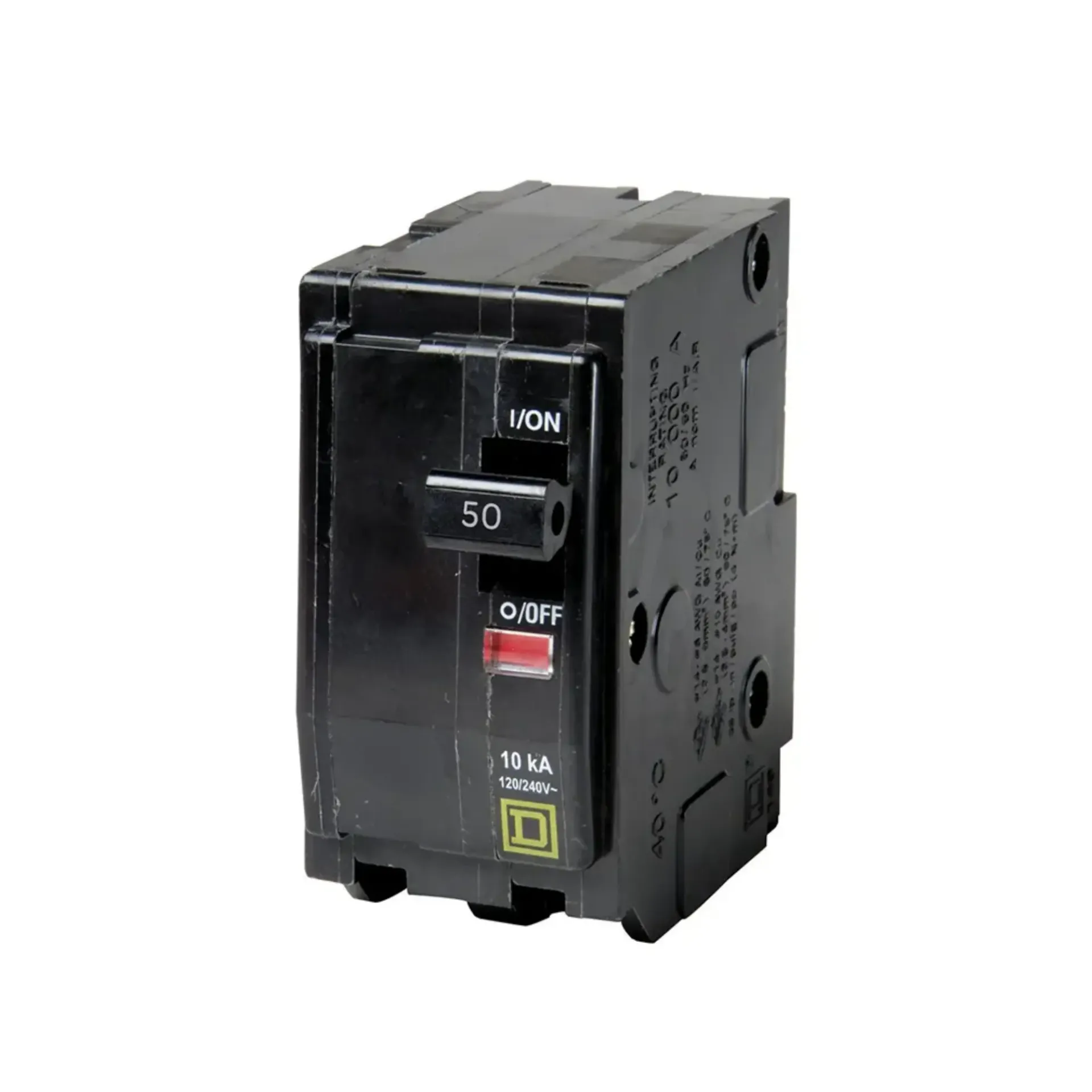 INTERRUPTOR TERMOMAGNETICO QO 2P 50AMP SQD