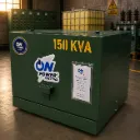 Transformador trifásico pedestal radial Norma J acero al carbón 150 kVA 13200 V – 480/277 V