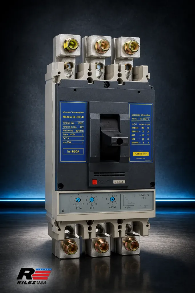 Caja para main Rilez USA CM-630 NEMA 1 para interruptores RL-H de 400A a 630A