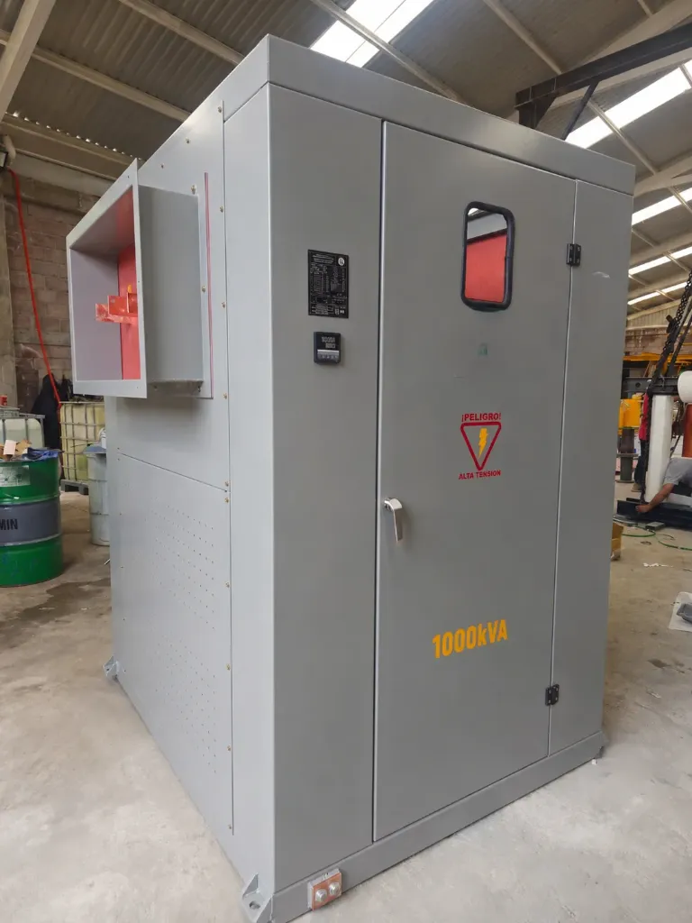 Transformador seco encapsulado IEME 1000 kVA 34500 V a 460Y/265 V NEMA 1