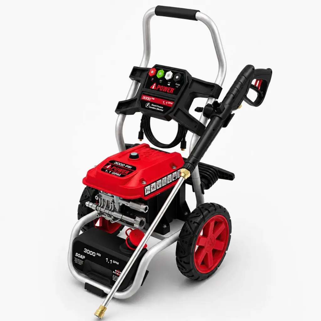 Hidrolavadora eléctrica 3000 PSI 1.1 GPM AiPower PWE3000