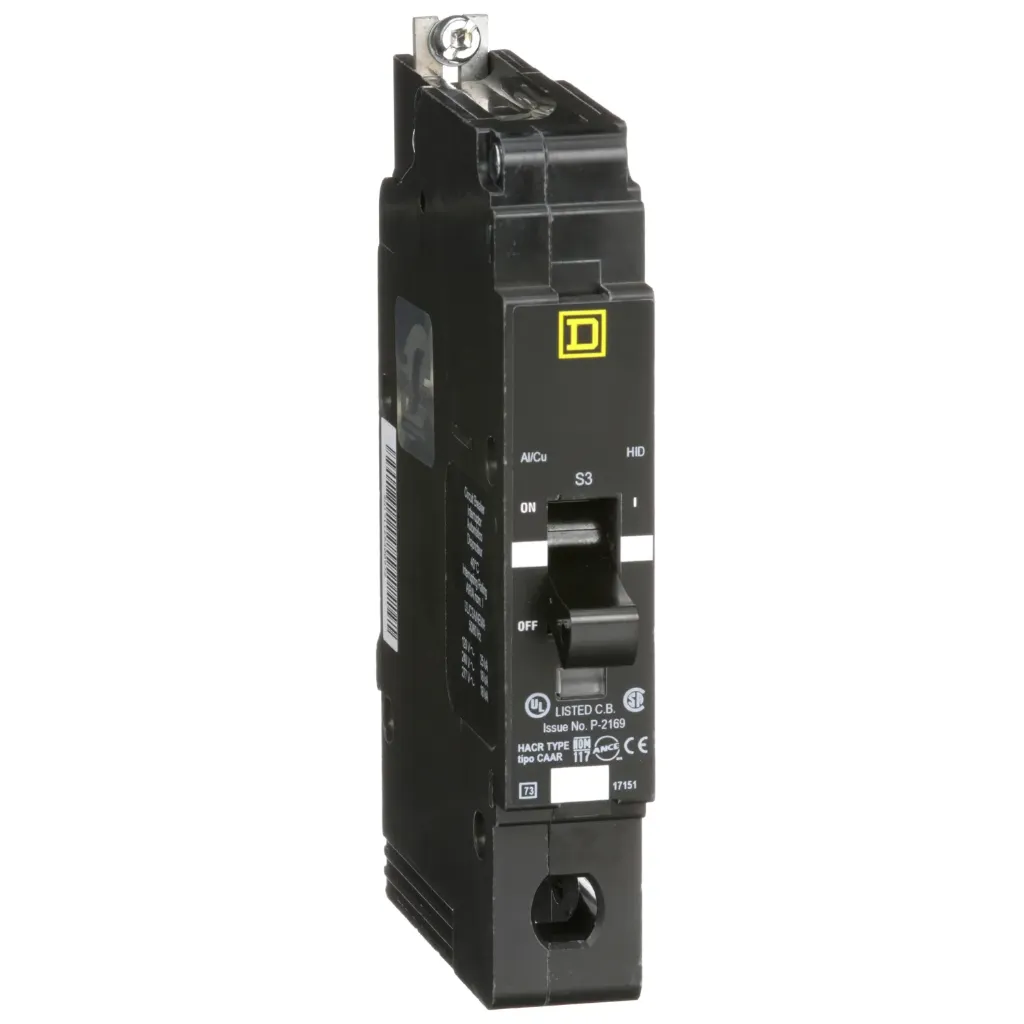 Interruptor termomagnético para tablero NF 1 Polo 30A a 277v