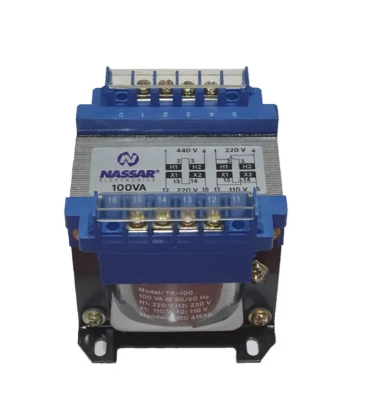 [TR100-NAS-100VA] Transformador de control Nassar TR-100 de 100 VA