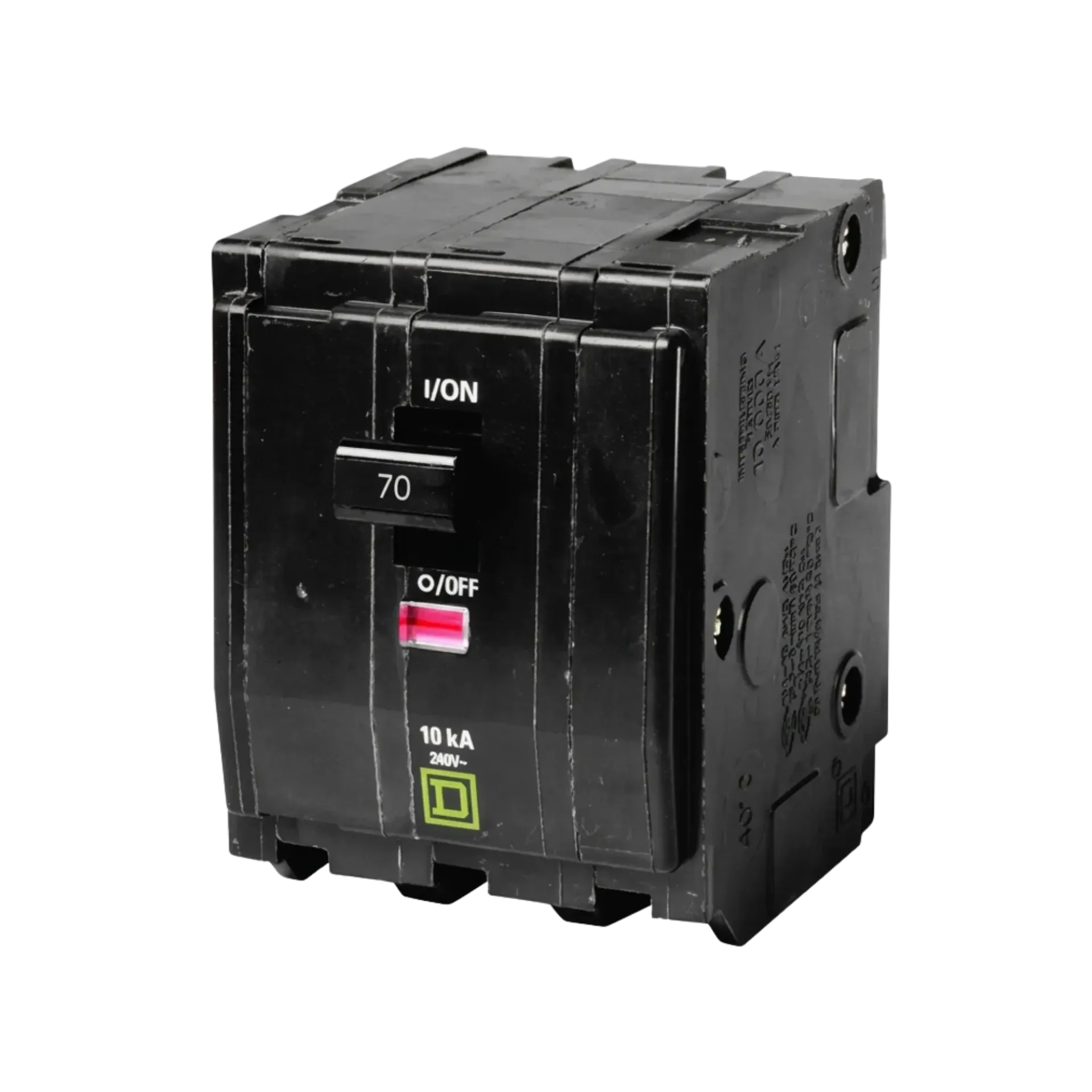 INTERRUPTOR TERMOMAGNETICO QO 3P 70AMP SQD