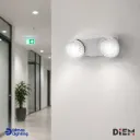 Lámpara LED de Emergencia Dimas Clid ELC1 4W 340 lm con Batería y Doble Cabezal