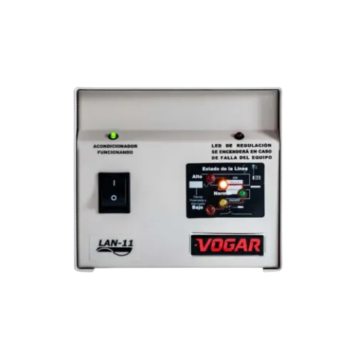 Regulador de voltaje monofásico Vogar LAN-12 de 2 kVA, 120/127 V